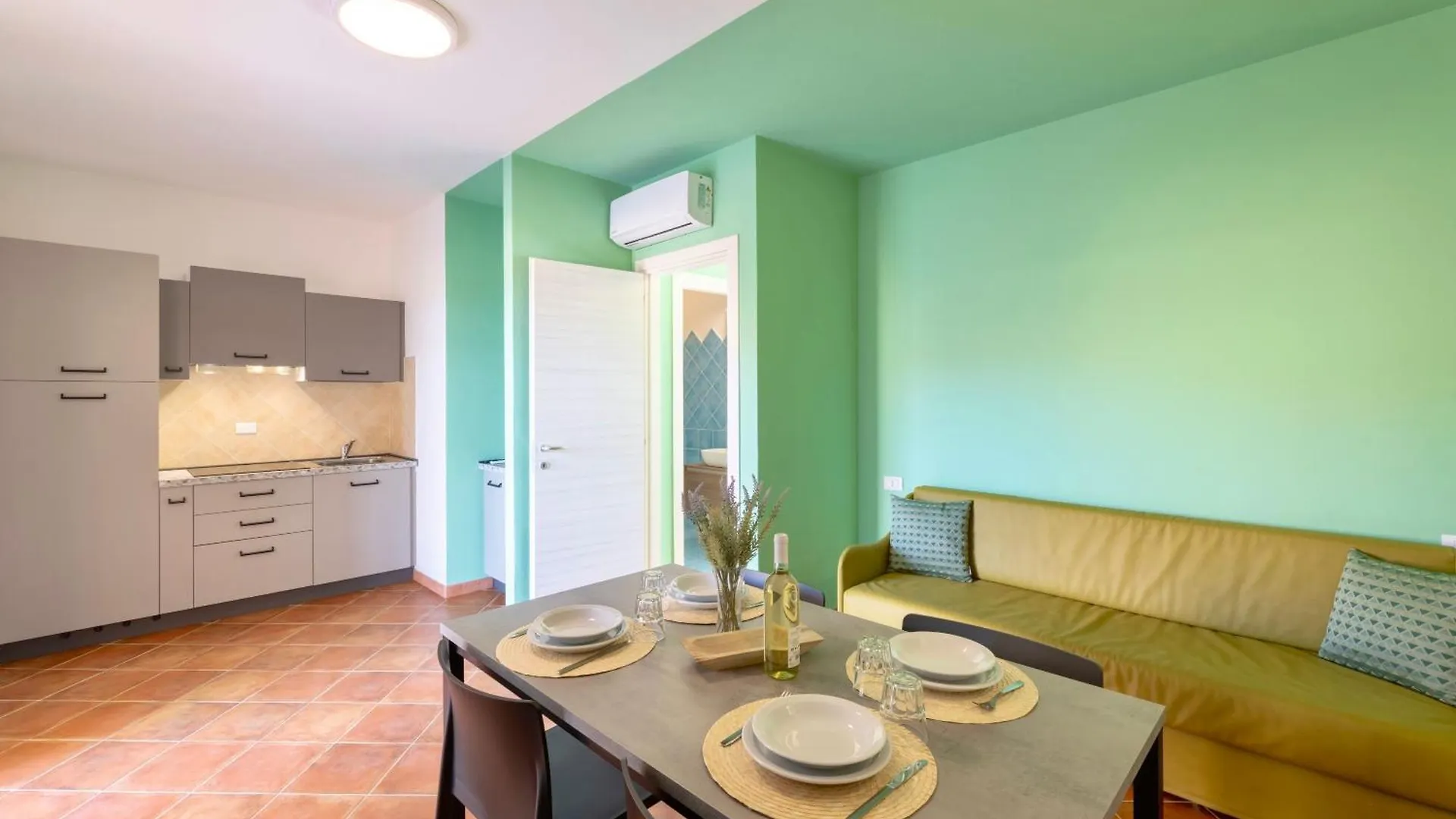 Aparthotel Residence With Swimming-Pool In Isola Rossa, Just About 2 Km From The Beach La Marinedda Italy